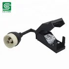 VDE Certified GU10 Ceramic Halogen Lamp Holder with Junction Box/ Lamp Socket with Automatic Clip