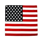 Wholesale Cotton Custom Multifunction Country Caribbean American Flag Bandana