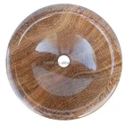 China Natural Cultured Marble Kitchen Round Handwash Sink For Countertop