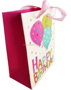 birthday party promotional printed gift paper bag