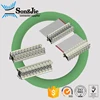 space 1.27mm 2.0mm 2.54mm idc connector with flat ribbon cable 2 3 4 5 6 pins contact way position poles, tin gold platng