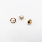 Custom metal pearl button for ladies shirt skirt
