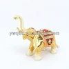 Fashion trinket jewelry elephant box,elephant decoration gift,elephant jewellery box