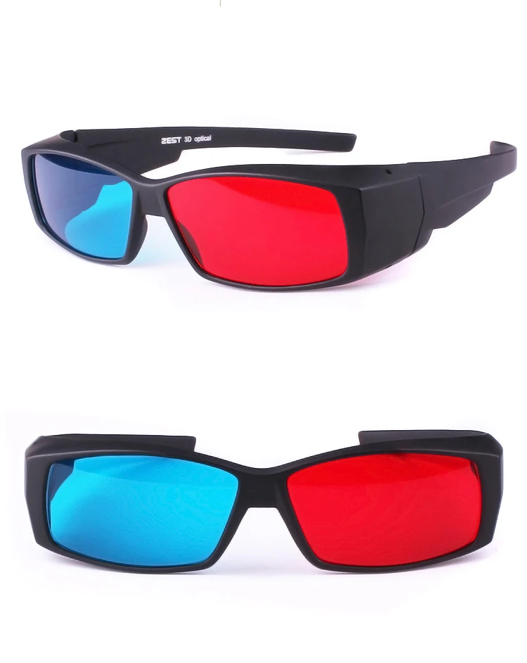 2016 High Quality 3d Glasses Red Blue 3d Glasses Wholesale 3d Glasses