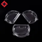 Pet Fresh Fruit Vegetable Salad Container,Disposable Transparent Plastic Trays For Salads Food
