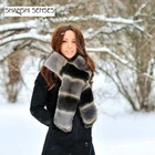 Popular Best Price Mix Colored Girls Fur Shawl Scarf