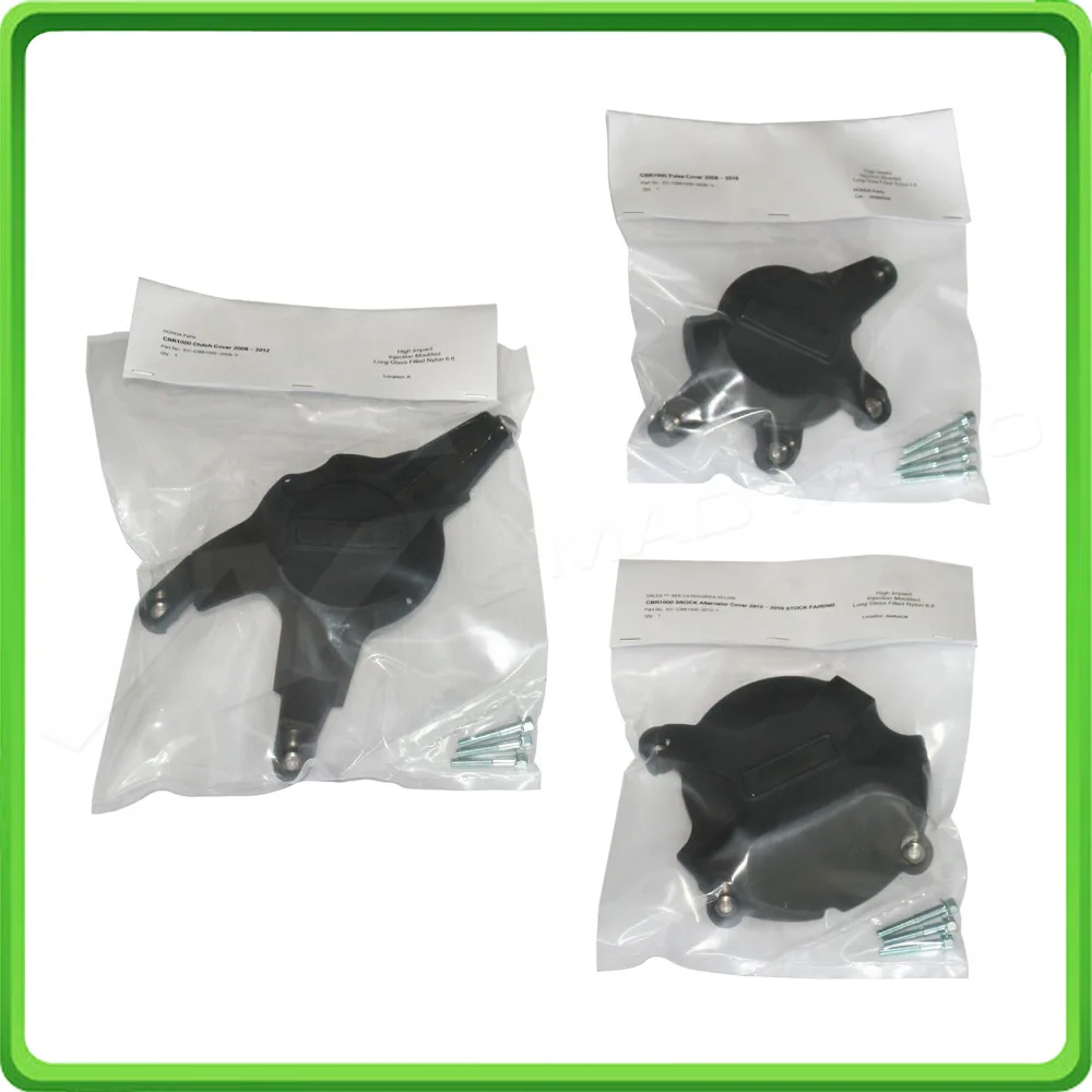 Motorcycle Engine Case Cover Slider  Protector Set for Honda CBR 1000 RR CBR1000RR 2008 2009 2010 2011 2012 2013 2014 2015 2016 (5)