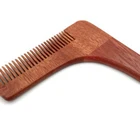 Wood Barber Style Beard Shaping Tool Beard Combs