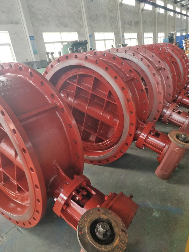 dn1200 good price wafer type butterfly valve with