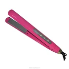 hair packaging ceramic plates japan korean private label titanium flat irons
