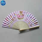 Folding Fan Promotional Custom Folding Spanish Wooden Hand Fan