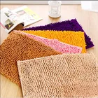 One-Stop Service Textile Bath Bathroom Rug Textile and Fabrics Chenille Bath Carpet Rug for Bathroom