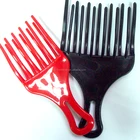 Plastic Afro Pick Lift Wig Braid Hair Man Styling Comb for Hair Highlight
