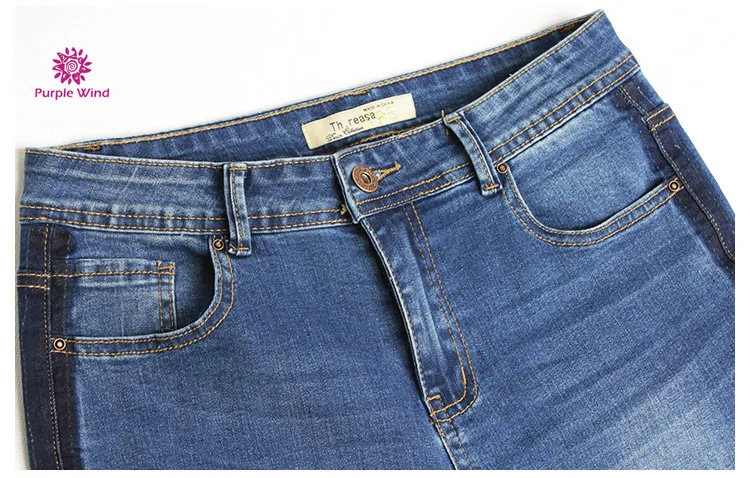 Sexy Fashion Denim Colombian Denim Women Jeans Pants Wholesale Mid Blue Skinny Pencil Pants High Waist Customized Size 4 Seasons
