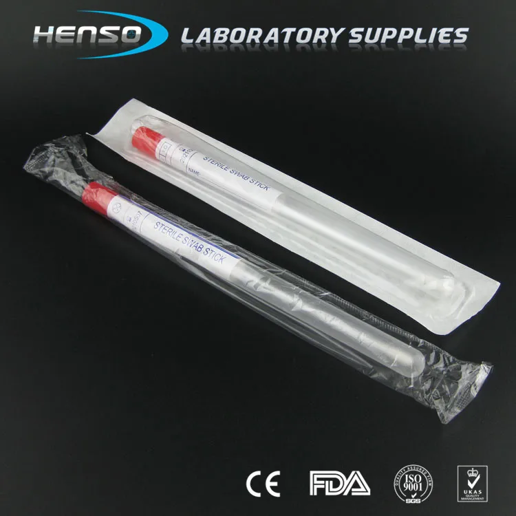 Henso Medical Sterile Dacron Swab In Transport Vial Buy Dacron Swab
