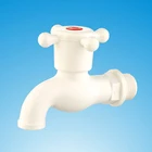 White PVC Water Faucet Small Plastic Taps PP Tap