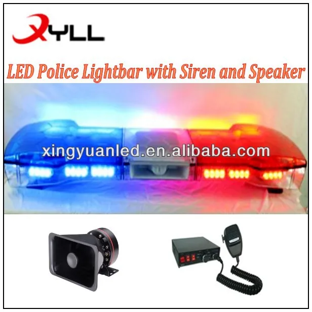 led light bar avec la sir 232 ne parleur bleu d urgence stroboscopique voiture conduit feux led light bar avec la sir 232 ne parleur bleu d urgence stroboscopique voiture conduit feux
