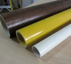 Insulation Glass Fiber Round Tube, Pultruded Fiberglass Tube