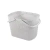 High quality good price storage plastic storage basket with handle storage box basket