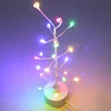 Eco-friendly low voltage 5V USB desktop multicolor led christmas tree light