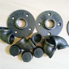 Malleable Ductile Cast / Casting Black / Galvanized Iron Pipe Fitting 90 elbows
