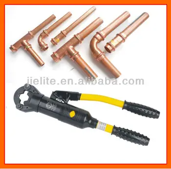 copper tool crimping pipe steel tube stainless tools larger hydraulic pressing