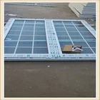 double glazed europe style hinged cheap pvc window/pvc doors and windows/pvc sliding glass window