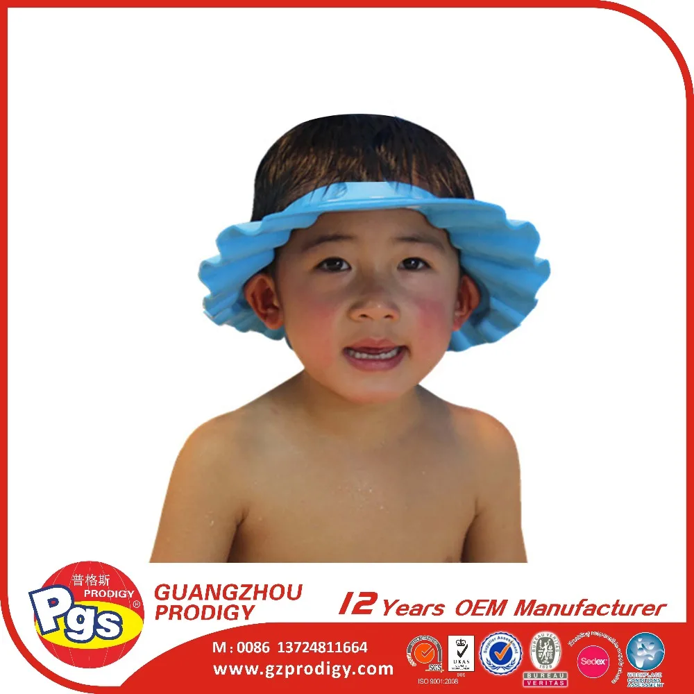 eva kids baby child shampoo kids shower cap