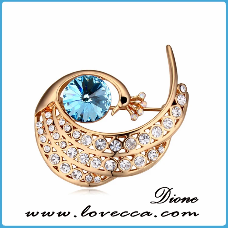 Top quality shine fancy brooch,promotional fashion woman brooch