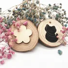 4~6CM Natural Wood Slices With Holes For Arts And Crafts
