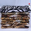 Polyester Spandex Super Soft Comfortable Stretch Velvet Fleece Digital Animal Print Knit Fabric Cheap Price