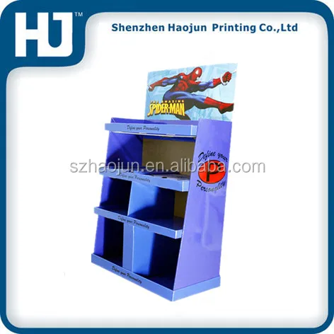 Mall Special Design Corrugated Cardboard Counter Display For Clothes T Shirt Stand Mall Special Design Corrugated Cardboard Counter Display For Clothes T Shirt Stand