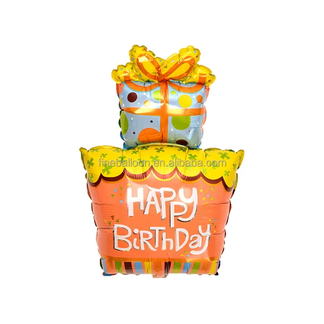 supply customized happy birthday party gift cake shape self