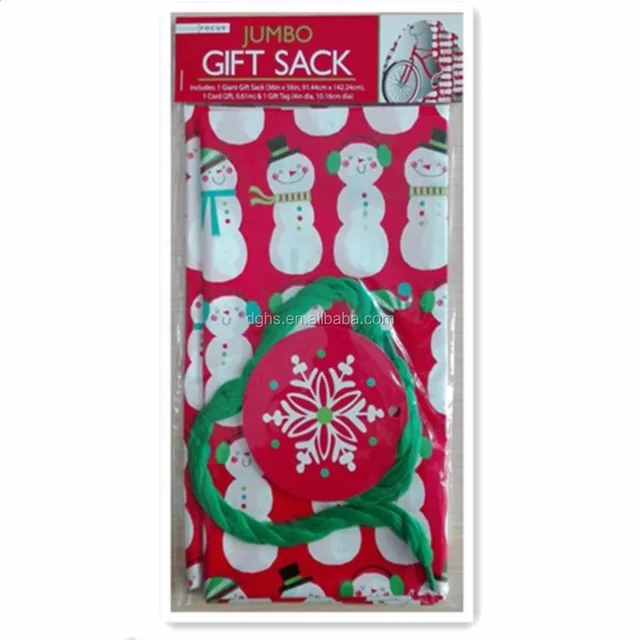 mystery giant christmas gift treat sacks jumbo plastic toys b