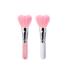 2019 New Arrivals Pink Heart Shaped Powder Beauty Brush Cute Makeup Cosmetic Blusher