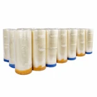 Factory Supplying Design Printing Roll Packing Opp Factory Transparent Water Based Acrylic Adhesive Gum Tape Jumbo