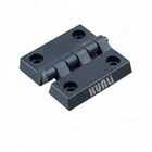 HL.400109 Large ABS Plastic Black Nylon Hinge Countersunk Type