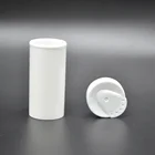 cheap 48mm plastic strip tube with flip top cap