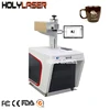 Manufacturer Logo Pattern Etching Engraving Ceramic UV Laser Marking Machine