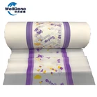 Raw materials nonbreathable plastic pe film for baby diaper backsheet