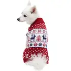Superior quality Christmas Warm Dog Clothes of pet dog, christmas Snowflake Elk sweater