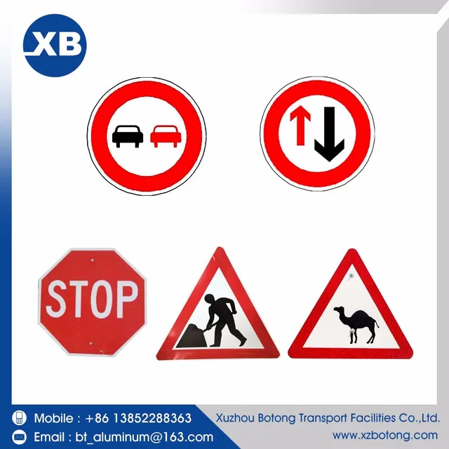 road safety traffic sign/road sign safety reflective plate