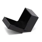 Hot Sale Low Moq Deluxe Folding Packaging Black Square Jewelry Box Printing Watch Durable Paper Box