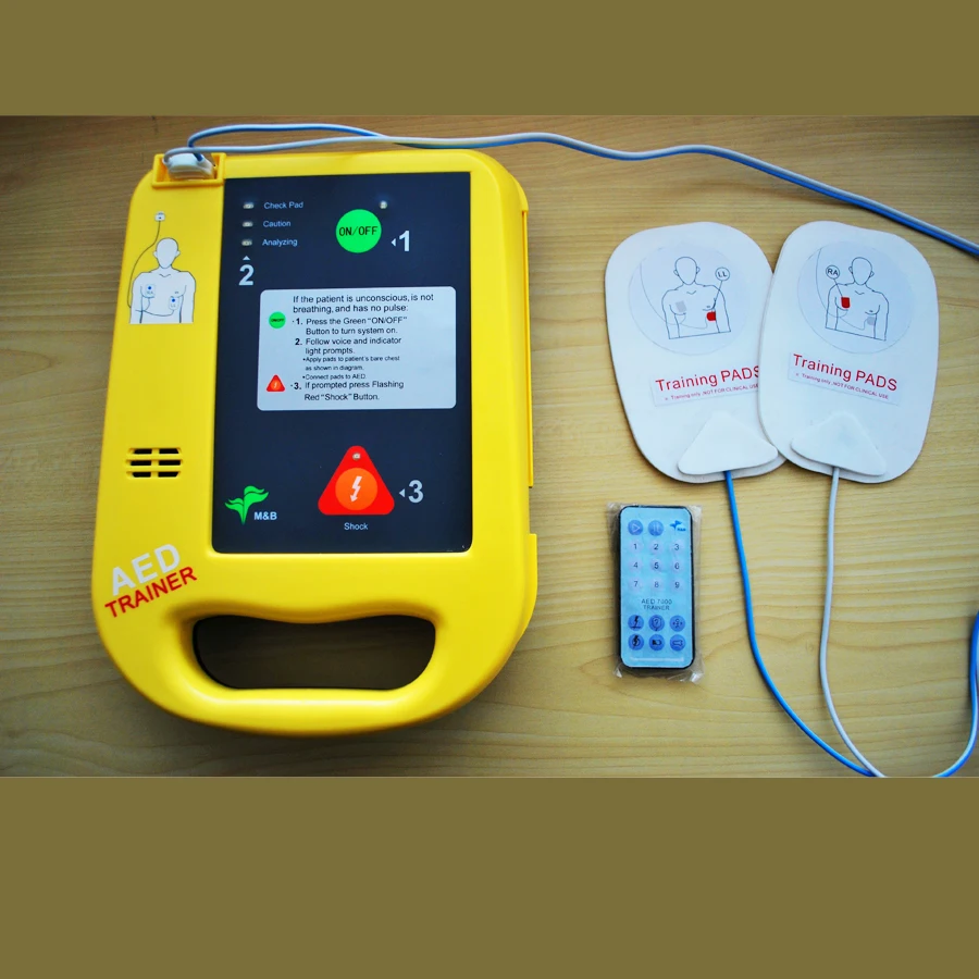 mcs-aed-t defibrillator trainer aed machine