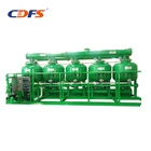Pressure sand filter for water treatment unit protect