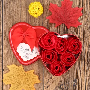 2017 wedding gifts for guests rose soap flower for valentines