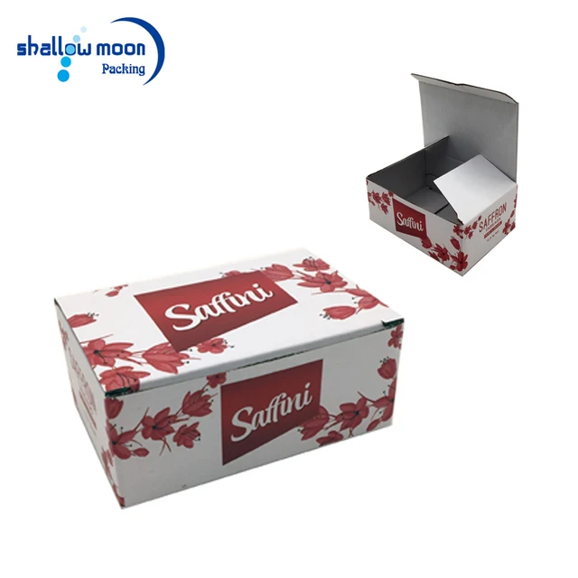 custom logo folding carton gift cardboard fruit food packaging