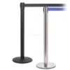 JK Factory Good Price Metal Iron Heavy Base Stainless Steel Barrier Bollard, Crowd Control Pole Stanchions for Airport