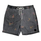 stock 4 colors sexy mens stretch grateful board shorts swim trunks