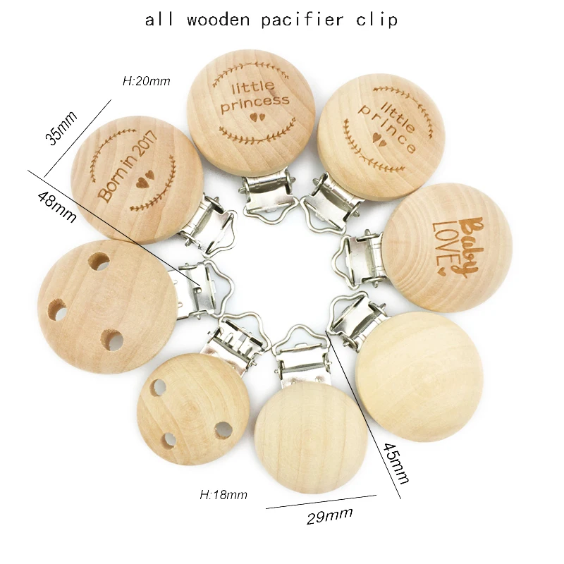 wooden pacifier